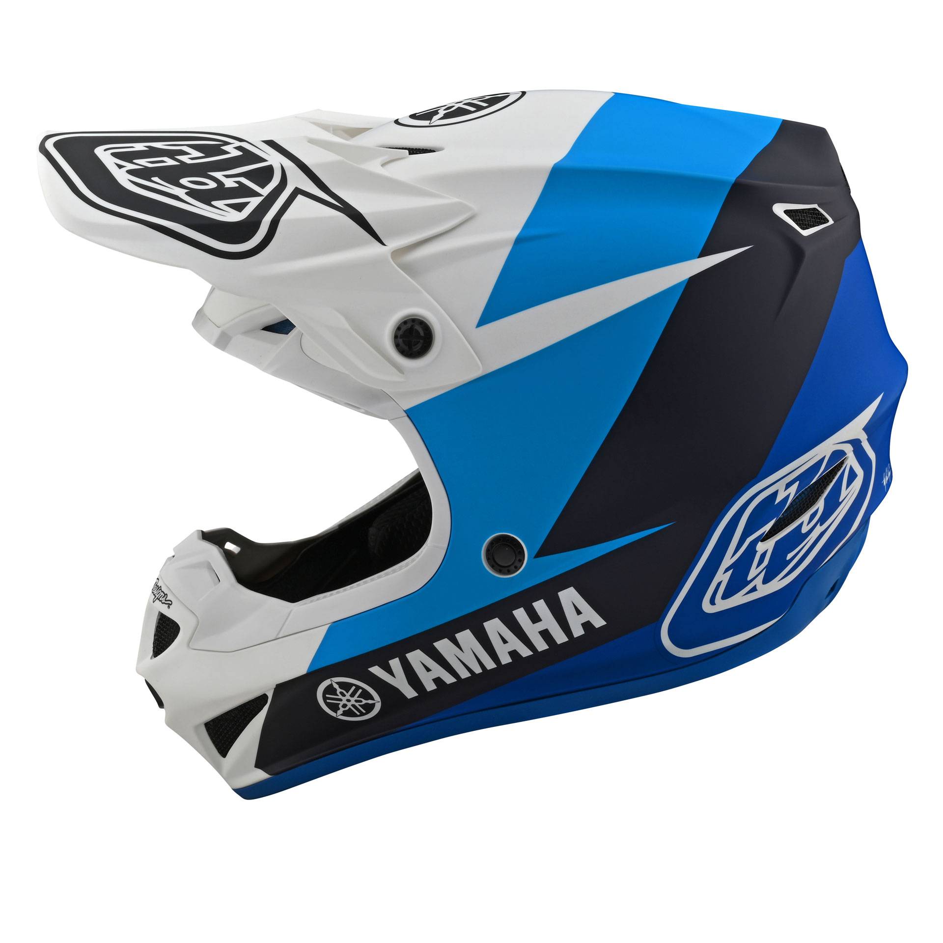 SE4 Yamaha L4 Composite Helmet Troy Lee Designs Adult Offroad Motocross Navy/Blue, XL